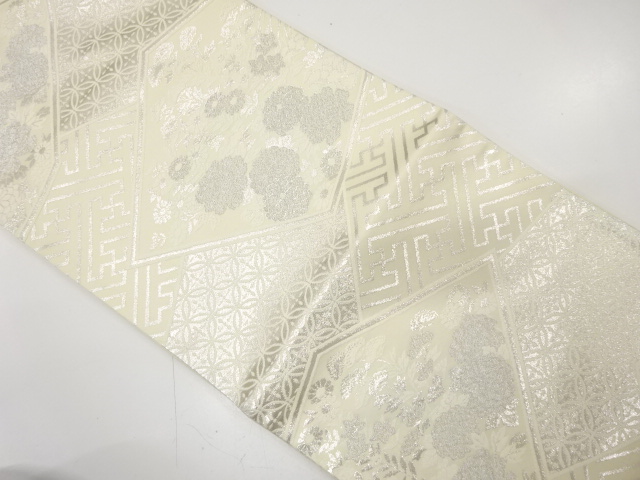 JAPANESE FUKURO OBI / UNUSED / WOVEN KIKU